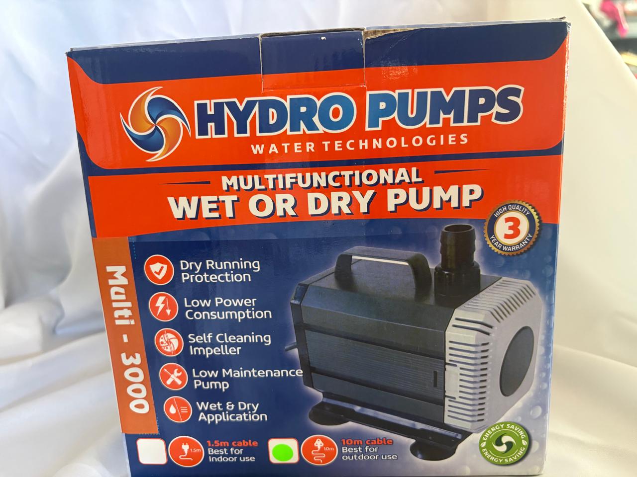 Hydro Pumps 3000L/h