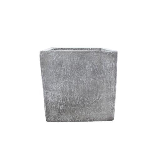 Plain square pot