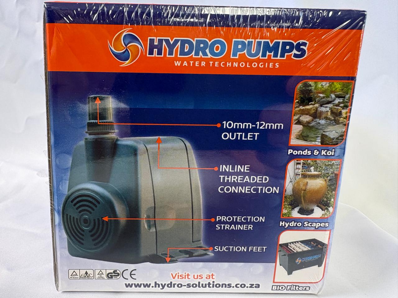 Hydro Pumps 800L/h