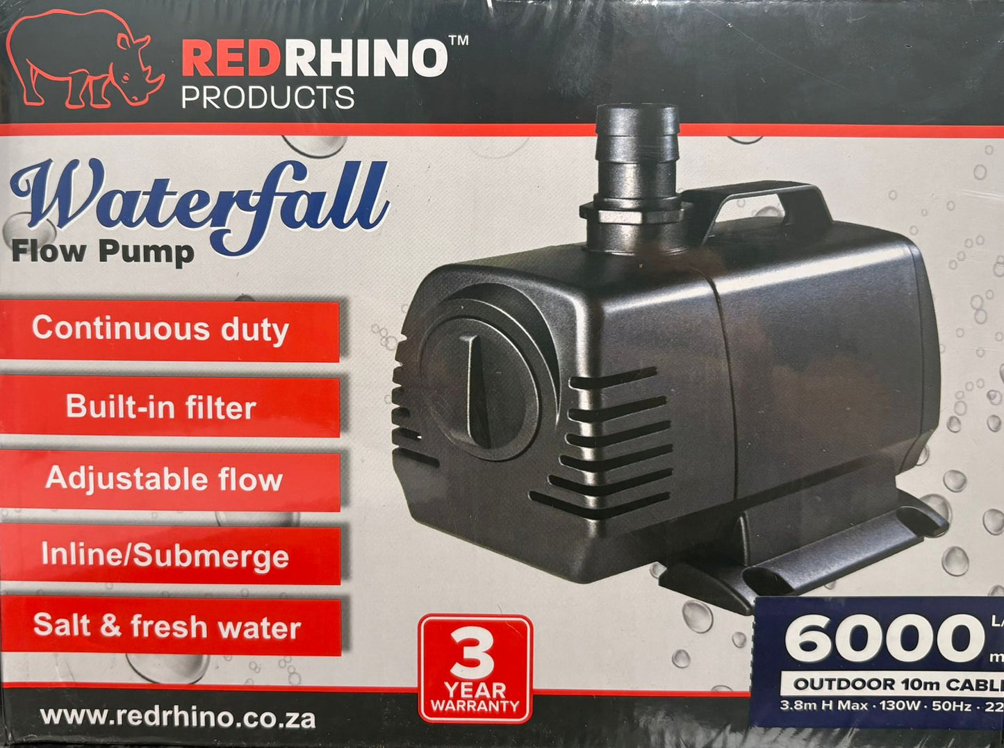 Waterfall Flow Pump 6000L/h